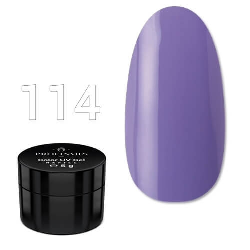 Profinails UV  színes zselé 5g No. 114 refill