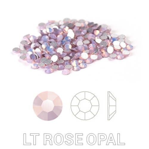 Profinails kristálykõ tégelyben 50 db Light Rose Opal s3