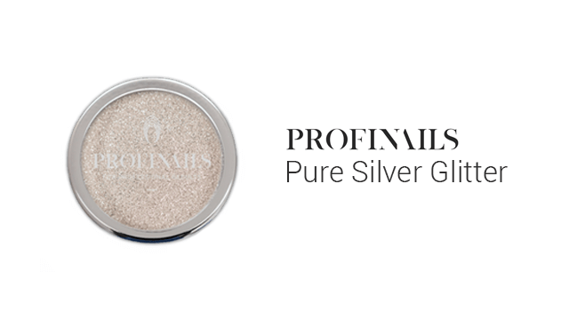 Profinails Pure Silver glitterek