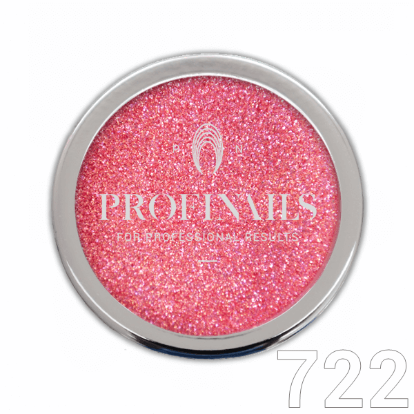 Profinails Candy Aurora Powder csillámpor 1g Pink No. 722