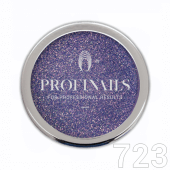 Profinails Candy Aurora Powder csillámpor 1g Purple No. 723