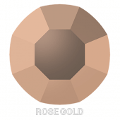 Swarovski elements #2000 ss3 Crystal Rose Gold 1440db Fp.