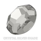 Swarovski elements #2000 ss3 Crystal Silver Shade 1440db Fp.