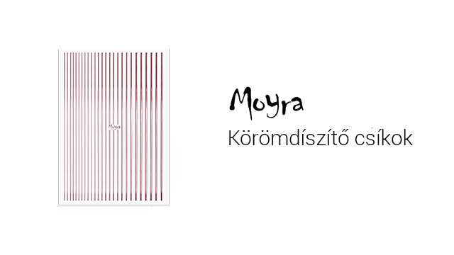 Moyra Nail Decoration Stripes