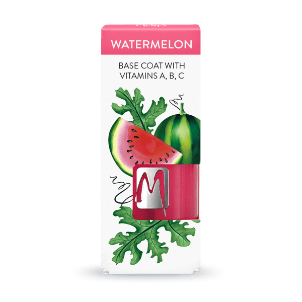 Moyra Fruity Nail Polish Base 12ml Watermelon