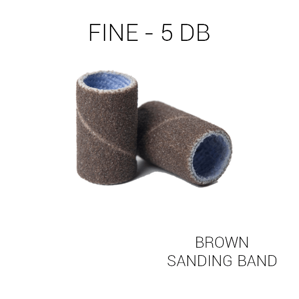 Csiszológyűrű (brown) 5 db/csom. Finom