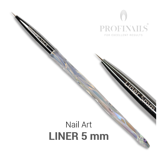 Profinails Aurore Boreale Nail Art díszítõ ecset Liner  5 mm