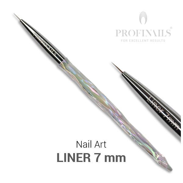 Profinails Aurore Boreale Nail Art díszítõ ecset Liner  7 mm