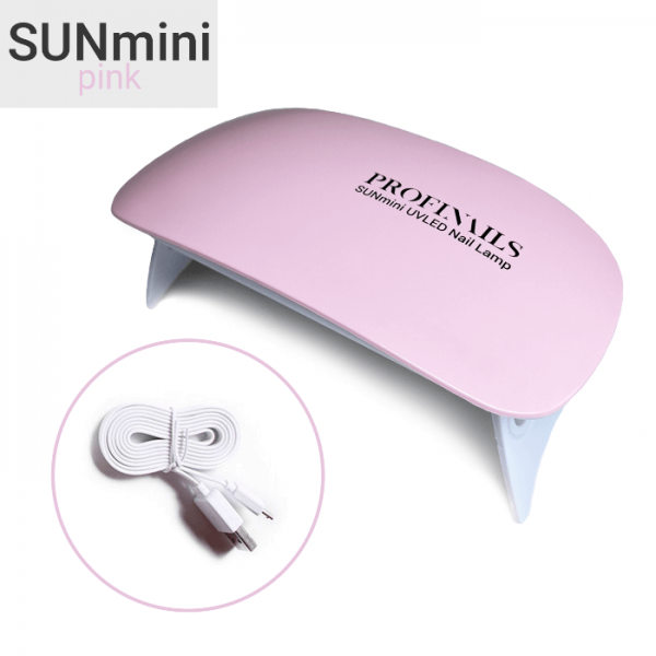 Profinails SUN MINI UV LED Nail Lamp - MINI UV LED lamp - Pink