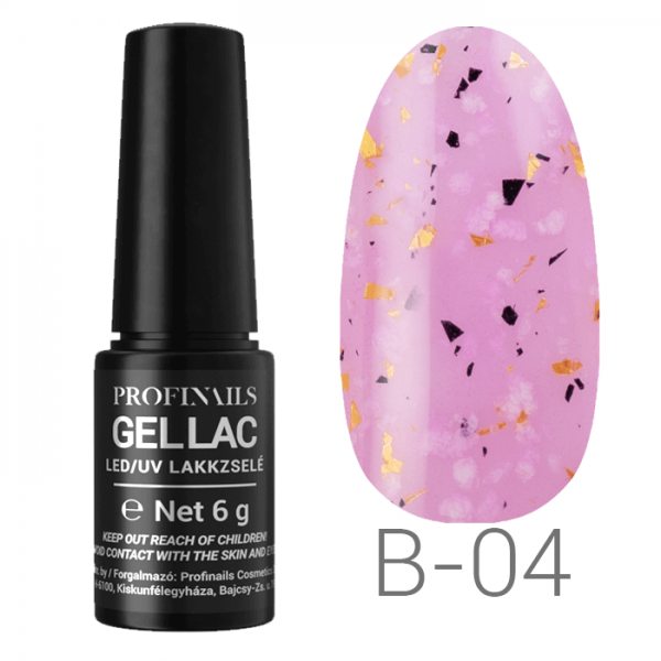 Profinails  Gel Lac LED/UV gel lac 6 g No. B-04 ( Blooming Flower Collection )
