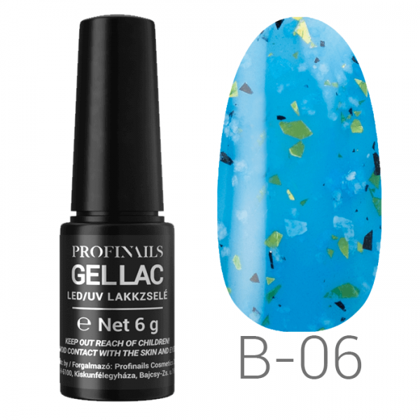 Profinails  Gel Lac LED/UV gel lac 6 g No. B-06 ( Blooming Flower Collection )