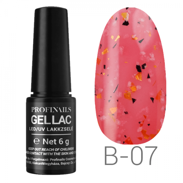 Profinails  Gel Lac LED/UV gel lac 6 g No. B-07 ( Blooming Flower Collection )