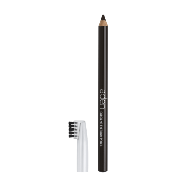 Aden Pencil with Brush for Eyebrows - Brown