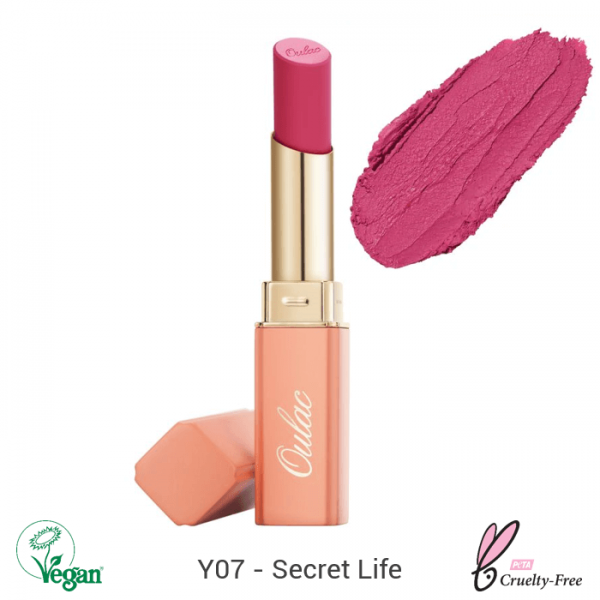 Oulac Velvet Matte Lipstick  3.6g No. Y07