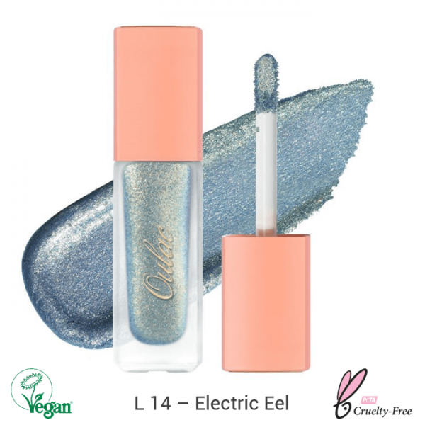 Oulac Liquid Diamond Eyeshadow 5.4g No. L-14 Electric Eel