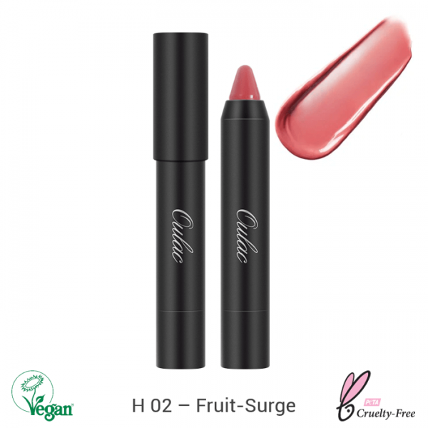 Oulac Color Shine Lip Crayon 2.48g No. H-02 Fruit Surge