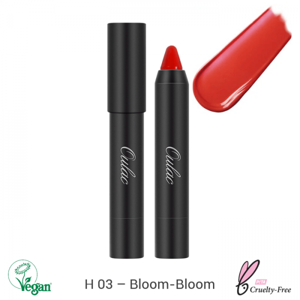 Oulac Color Shine Lip Crayon 2.48g No. H-03 Bloom Bloom
