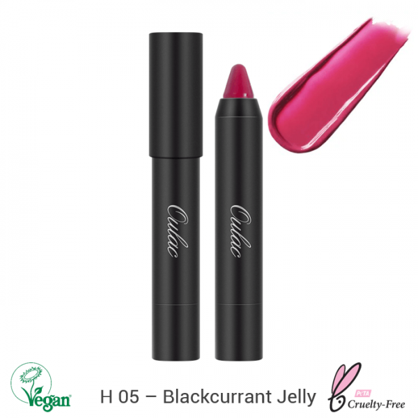 Oulac Color Shine Lip Crayon 2.48g No. H-05 Blackcurrant Jelly