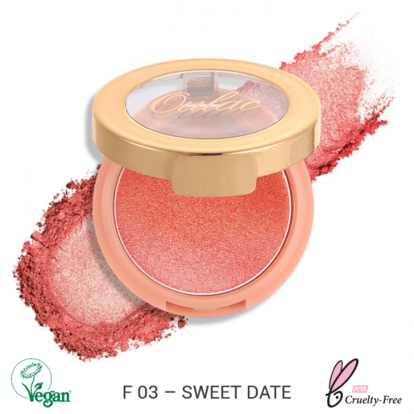 Oulac Blush Mono Frost 4.8g No. F-03 Sweet Date