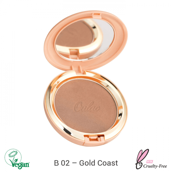 Oulac Sensual Touch Powder Sunkissed Bronzer 8.5g No. B-02 Gold Coast