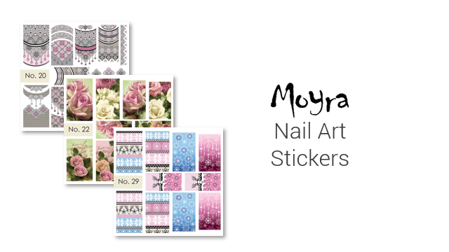Moyra Stickers Nail Decorations