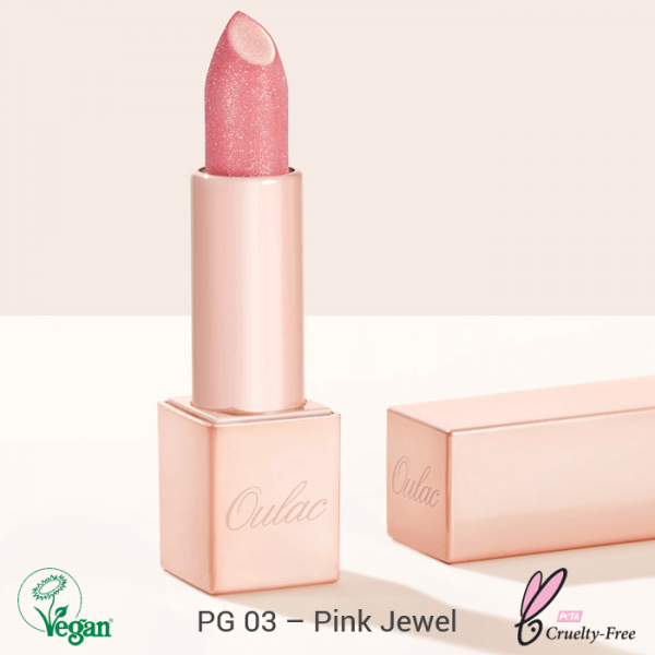 Oulac Infinity Moisture Shine Lipstick ajakrúzs 4,3g No. PG03 Pink Jewel