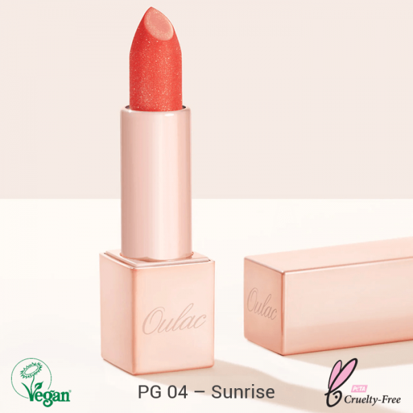 Oulac Infinity Moisture Shine Lipstick ajakrúzs 4,3g No. PG04 Sunrise