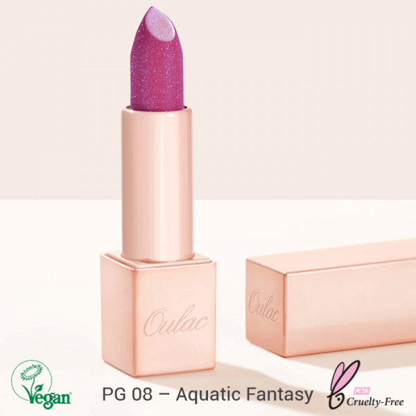 Oulac Infinity Moisture Shine Lipstick 4,3g No. PG08 Aquatic Fantasy