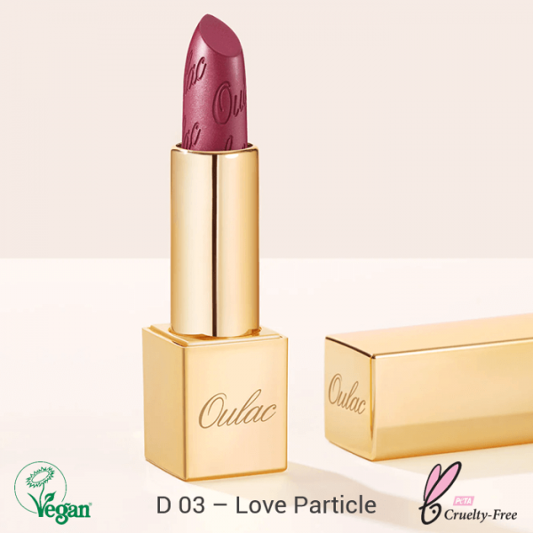 Oulac Metallic Shine Lipstick  4.3g No. D-03 Love Particle