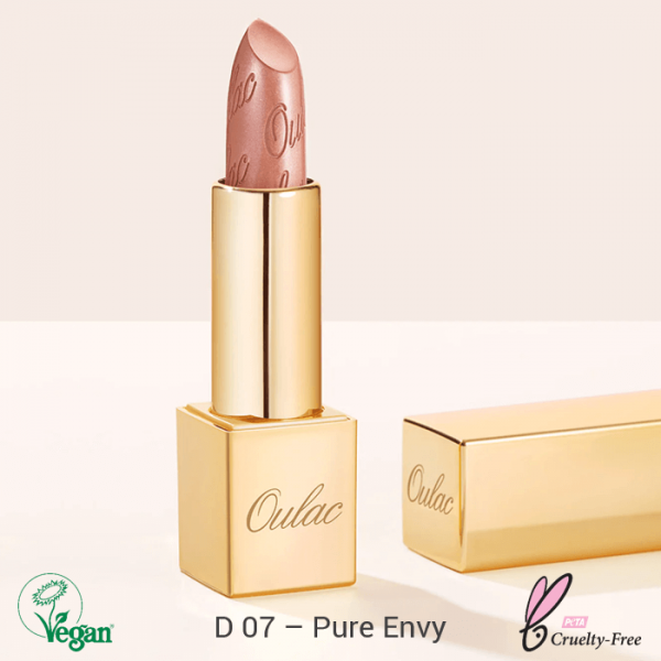 Oulac Metallic Shine Lipstick  4.3g No. D-07 Pure Envy