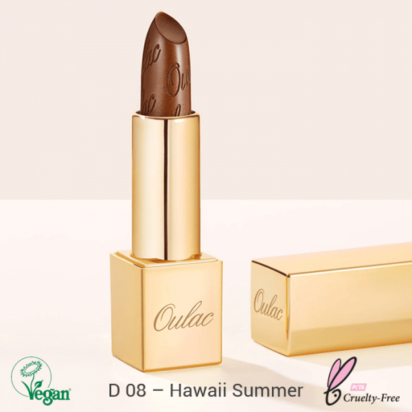 Oulac Metallic Shine Lipstick  4.3g No. D-08 Hawaii Summer