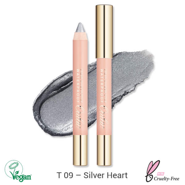Oulac Cream Shadow Stick W.proof  3.8g No. T-09 Silver Heart
