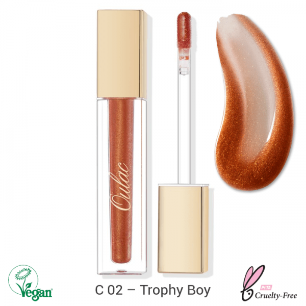 Oulac Crystal Shine lip-gloss szájfény 4.5ml No. C02 Trophy Boy