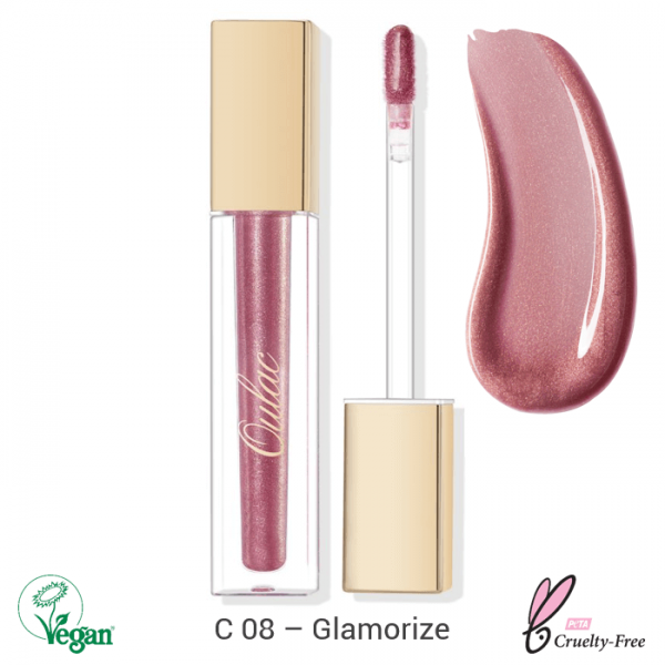 Oulac Crystal Shine lip-gloss szájfény 4.5ml No. C08 Glamorize