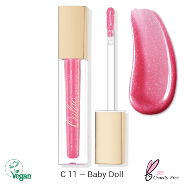 Oulac Crystal Shine lip-gloss  4.5ml No. C11 Baby Doll