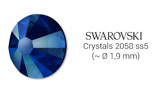 Swarovski Crystals Fb. #2058 ss5