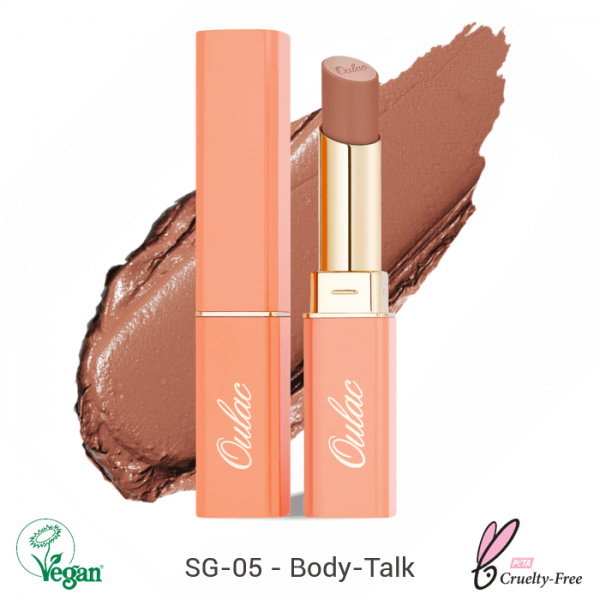 Oulac Sensual Glow Rich Creme Lipstick ajakrúzs 4g No. SG-05 Body Talk