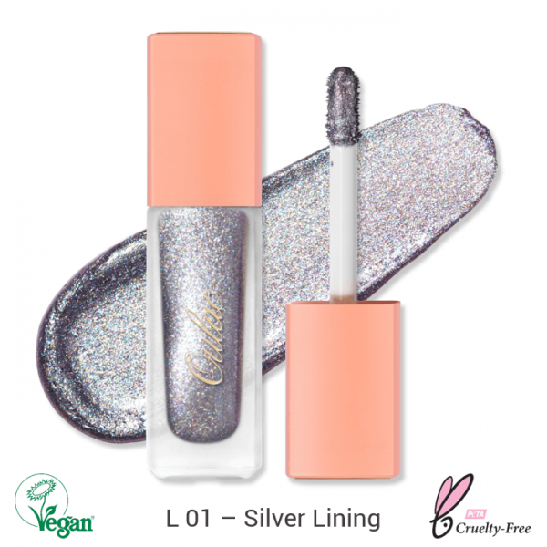 Oulac Liquid Diamond Eyeshadow 5.4g No. L-01 Silver Lining
