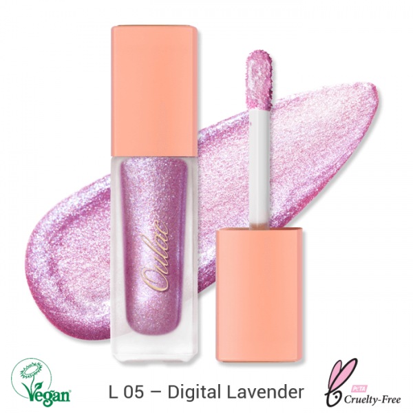Oulac Liquid Diamond Eyeshadow 5.4g No. L-05 Digital Lavender
