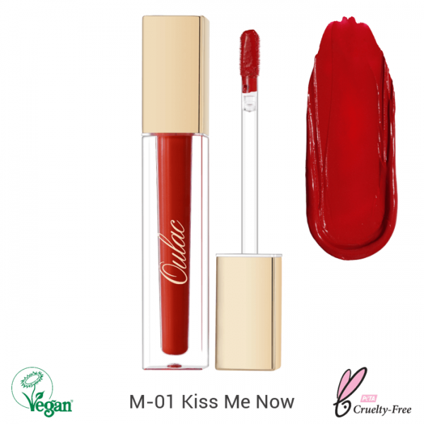 Oulac Kissproof Liquid Matte Lipstick 4.5ml No. M-01 Kiss Me Now