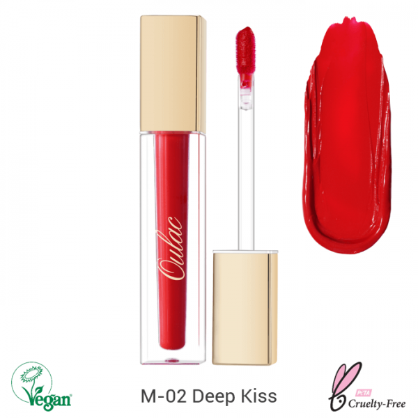Oulac Kissproof Liquid Matte Lipstick 4.5ml No. M-02 Deep Kiss