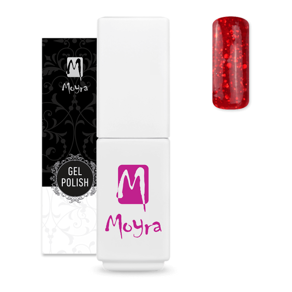Moyra mini lakkzselé Glitter Mix kollekció 5,5 ml No.404