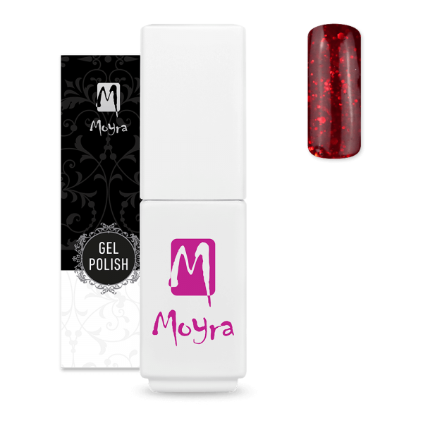 Moyra mini lakkzselé Glitter Mix kollekció 5,5 ml No.405