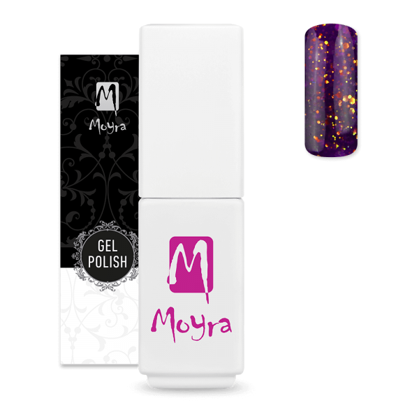 Moyra mini lakkzselé Glitter Mix kollekció 5,5 ml No.407
