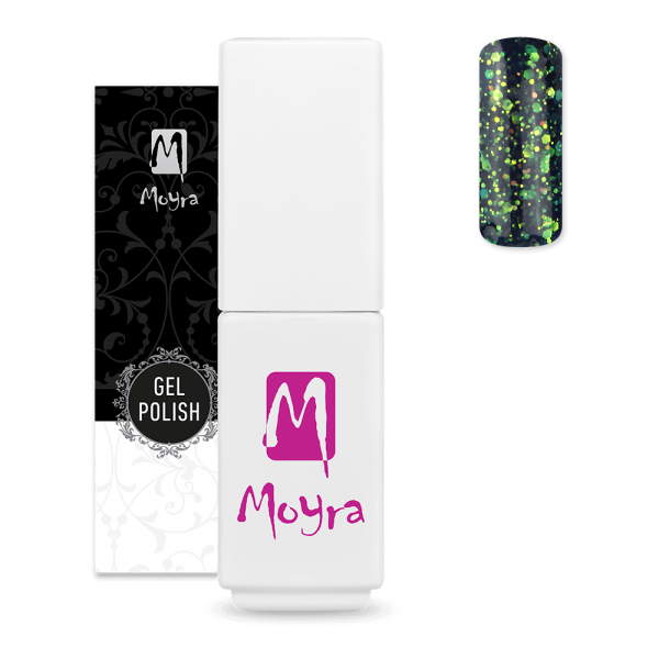 Moyra mini lakkzselé Glitter Mix kollekció 5,5 ml No.409