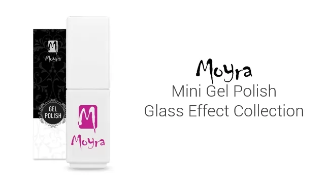 Moyra mini lac gel Colecția Efect de Sticlă