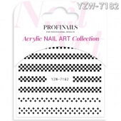 Profinails Acrylic Nail Art matrica YZW-7182