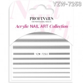 Profinails Acrylic Nail Art matrica YZW-7253