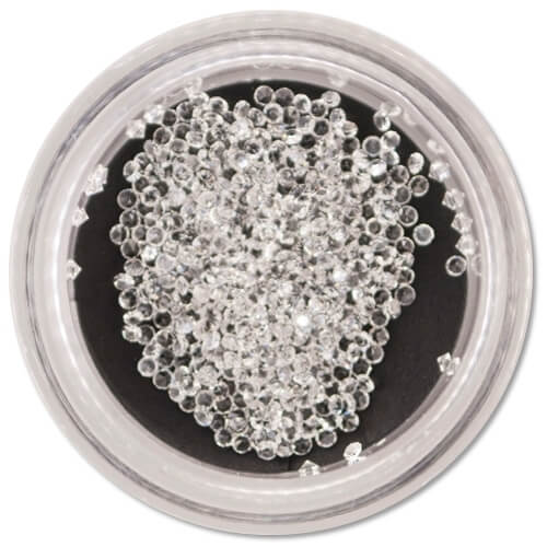 Profinails Pixie Crystal Rhinestones in a jar 500 pcs Crystal  s1 (1,2mm)